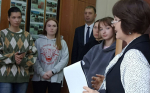 Студенты Новосибирского государственного университета архитектуры, дизайна и искусств имени А. Д. Крячкова посетили отдел архивной службы Тогучинского района.