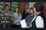 Студенты Новосибирского государственного университета архитектуры, дизайна и искусств имени А. Д. Крячкова посетили отдел архивной службы Тогучинского района.