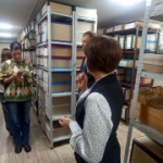 Студенты Новосибирского государственного университета архитектуры, дизайна и искусств имени А. Д. Крячкова посетили отдел архивной службы Тогучинского района.